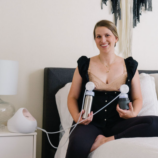 Pumping moms: research shows pumping leads to a longer BFing journey!