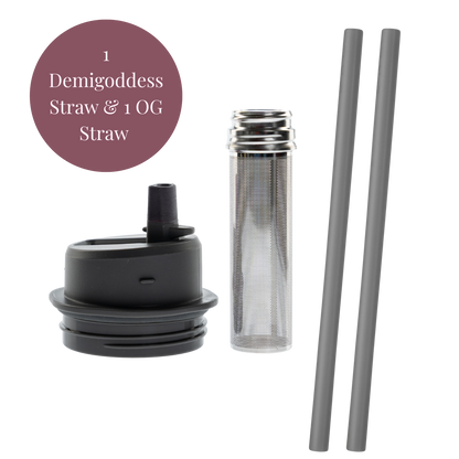 Flip-and-Sip Straw Top and Awesome Infuser
