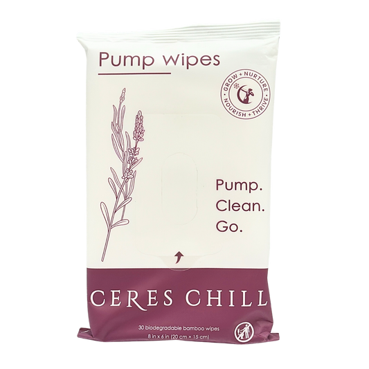 All Natural, Non-Toxic Pump Wipes
