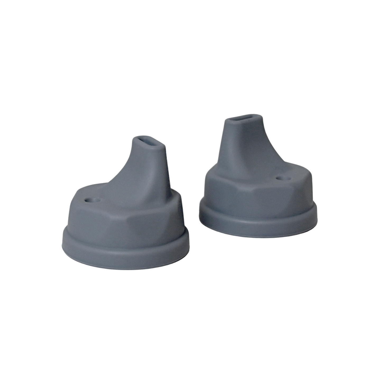 Two grey Ceres Chill silicon lids.