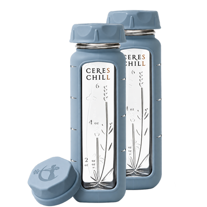 6oz Bloom Glass Baby Bottle