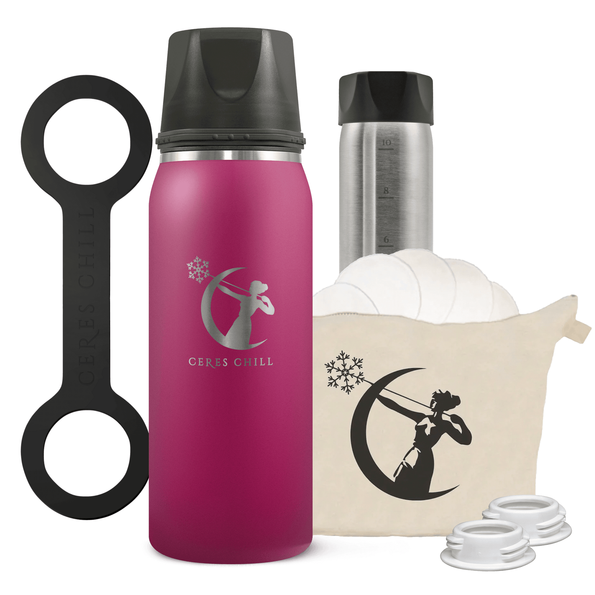 breast milk cooler and breastmilk storage containers in plum