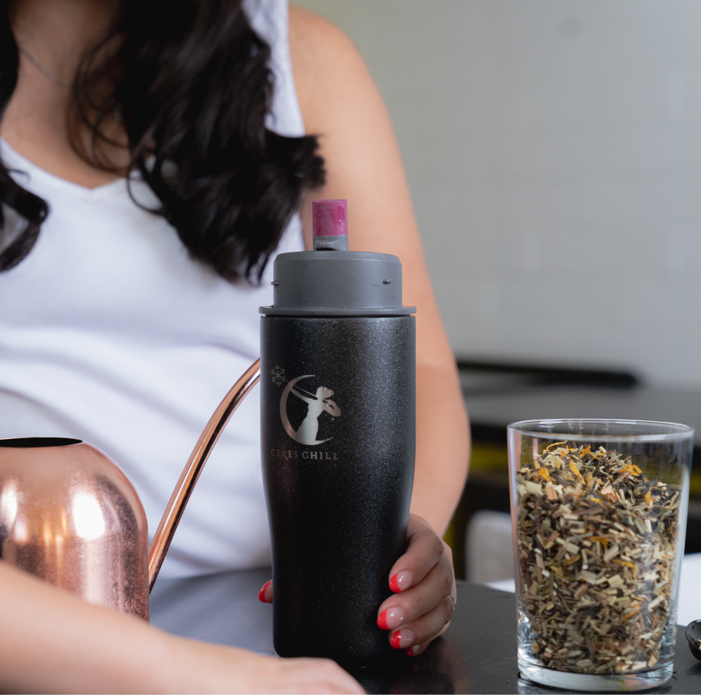 Flip-and-Sip Straw Top and Awesome Infuser