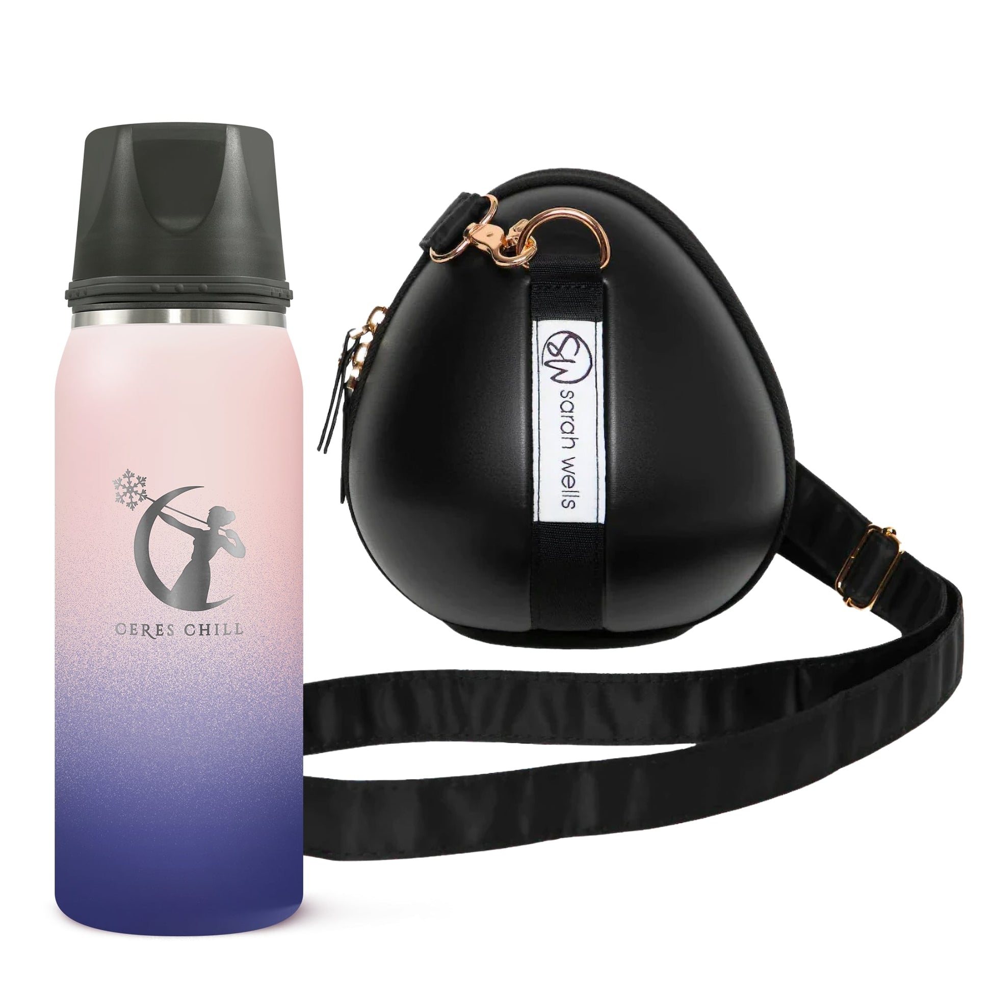 Milkwear Pump Bag - Sarah Wells x Ceres Chill, a stylish and versatile breast milk storage bag and breast milk cooler travel solution in Mombre
