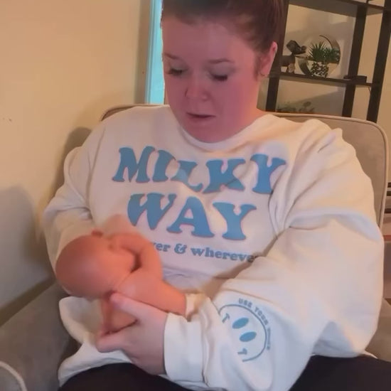 How to use a nipple shield for breastfeeding.