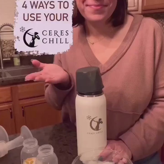 How to use your breastmilk chiller.