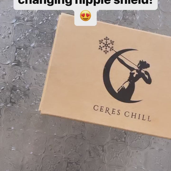 Color changing nipple shield.