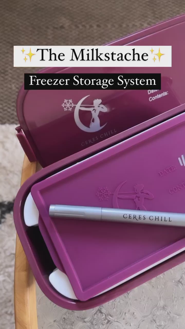 Milkstache Freezing System